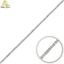 Gümüş Zirkon Taşlı Bilezik / Bileklik